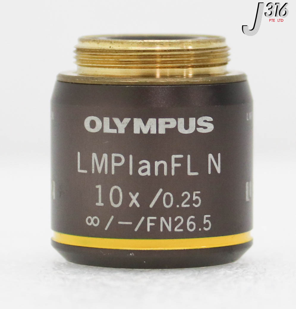 34505 OLYMPUS OBJECTIVE LENS, LMPLANFL N, 10X/0.25 LMPLFLN10X | eBay